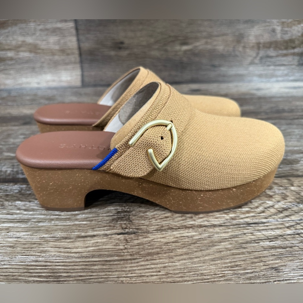 ROTHYS The Classic Clog butternut color NEW SZ 7.5 - Picture 6 of 12
